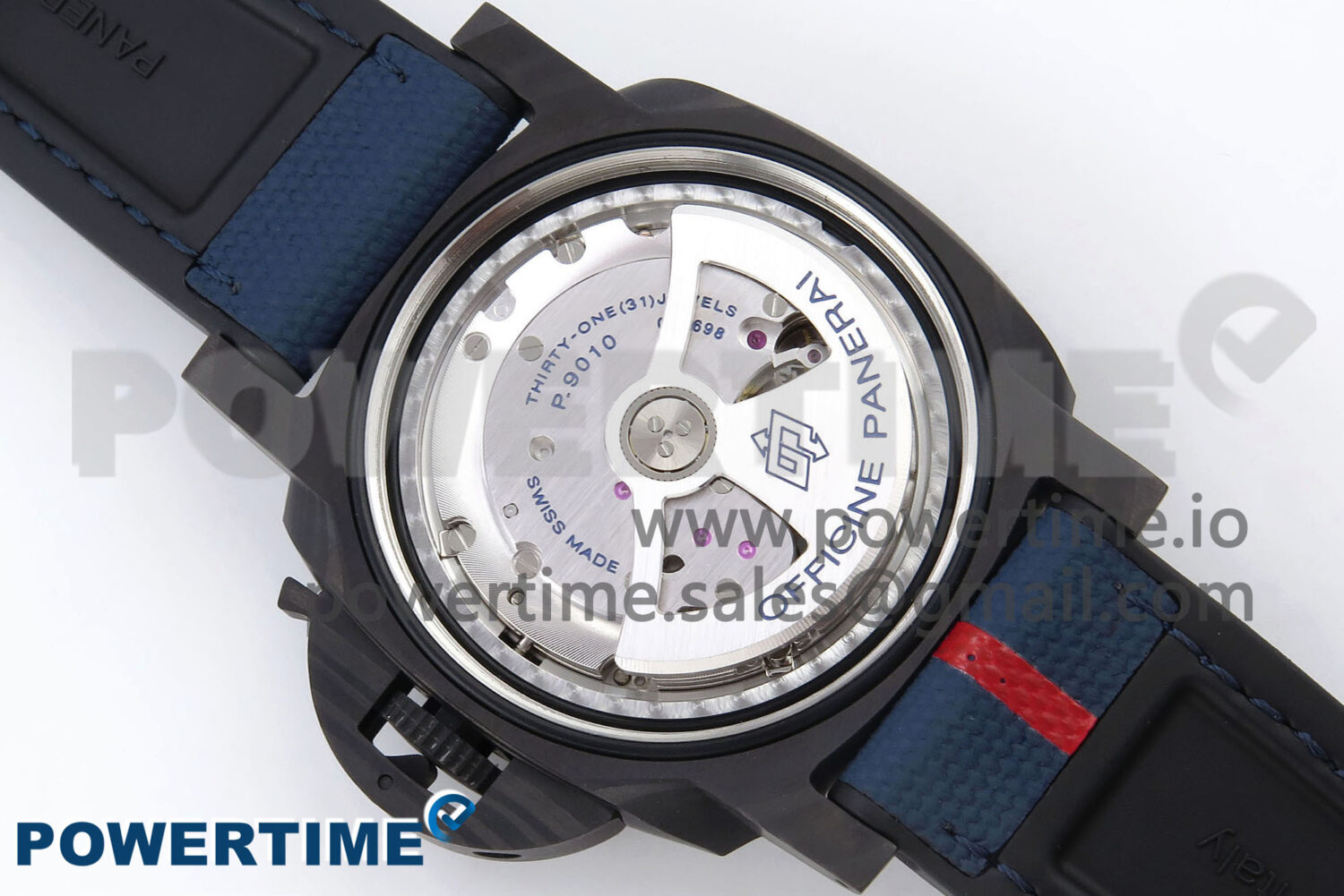 PAM1529 Luna Rossa Carbotech VSF 1:1 Best Edition on Blue Fabric Strap P.9010 Clone - Image 10