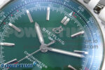 Navitimer Automatic 41mm SS TF 1:1 Best Edition Green Dial on SS Bracelet A2824 - Image 4