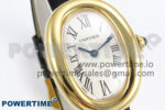 Baignoire Watch YG AF 1:1 Best Edition White Dial on Black Croco Strap RONDA Quartz - Image 2