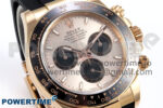 Daytona 126515 APSF 1:1 Best Edition RG/Black Dial on Oysterflex Rubber Strap SH4131 (Gain Weight) - Image 2