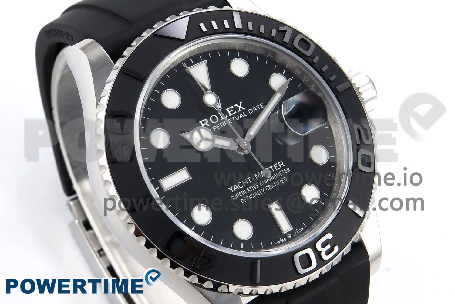 Yacht-Master 42mm 226659 VSF 1:1 Best Edition 3D Black Ceramic Bezel on Oysterflex Strap VS3235 V3 (Gain Weight) - Image 2