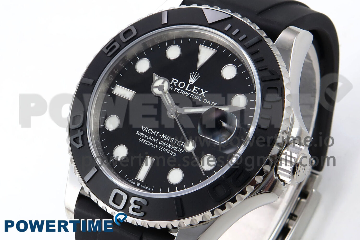 Yacht-Master 42mm 226659 VSF 1:1 Best Edition 3D Black Ceramic Bezel on Oysterflex Strap VS3235 V3 (Gain Weight) - Image 3