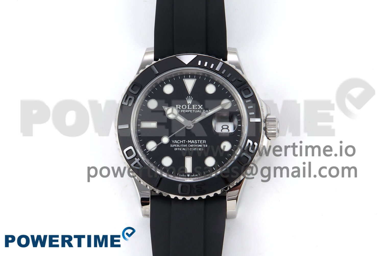Yacht-Master 42mm 226659 VSF 1:1 Best Edition 3D Black Ceramic Bezel on Oysterflex Strap VS3235 V3 (Gain Weight) - Image 1
