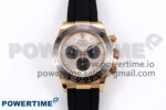 Daytona 126515 APSF 1:1 Best Edition RG/Black Dial on Oysterflex Rubber Strap SH4131 (Gain Weight)