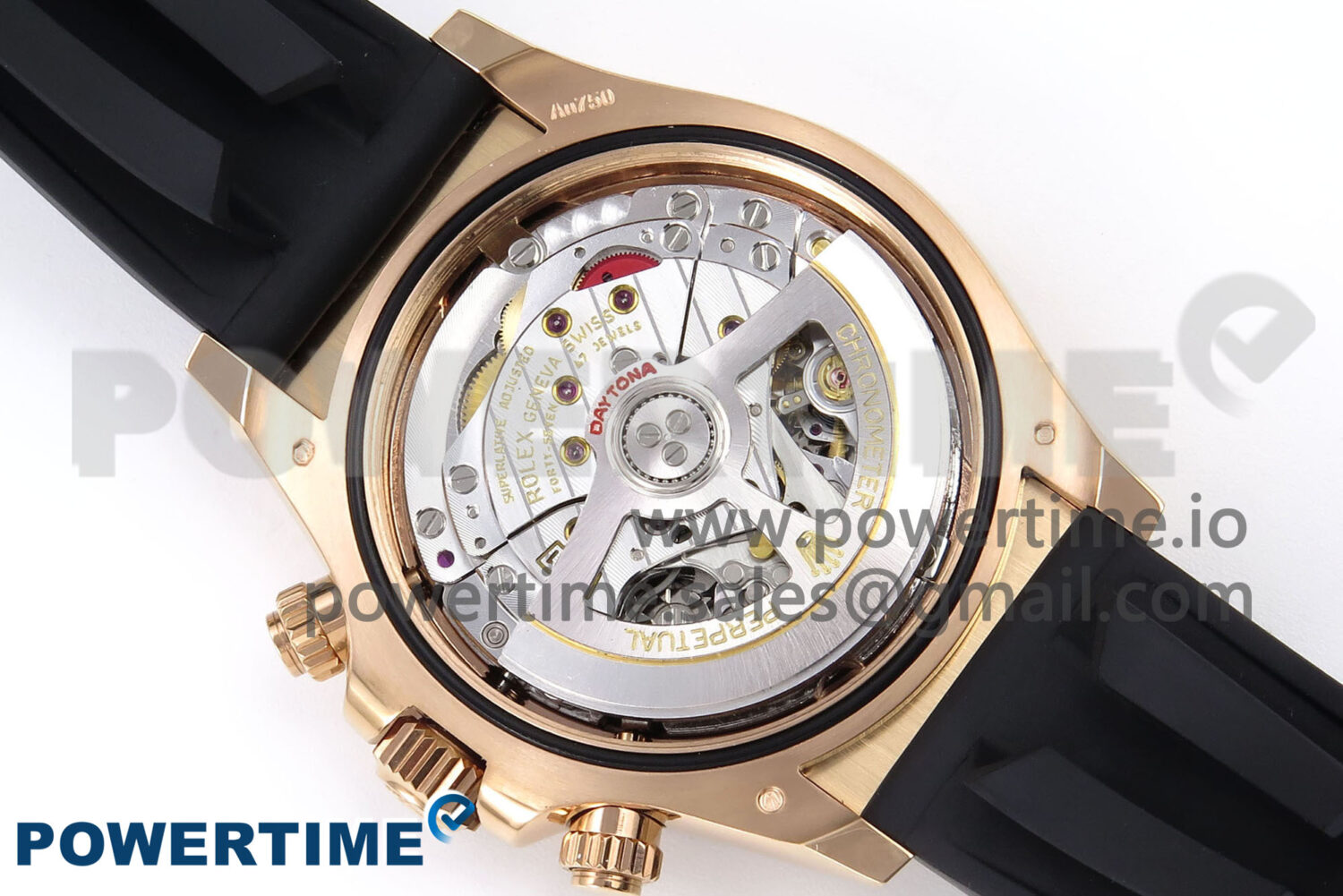 Daytona 126515 APSF 1:1 Best Edition RG/Black Dial on Oysterflex Rubber Strap SH4131 (Gain Weight) - Image 9