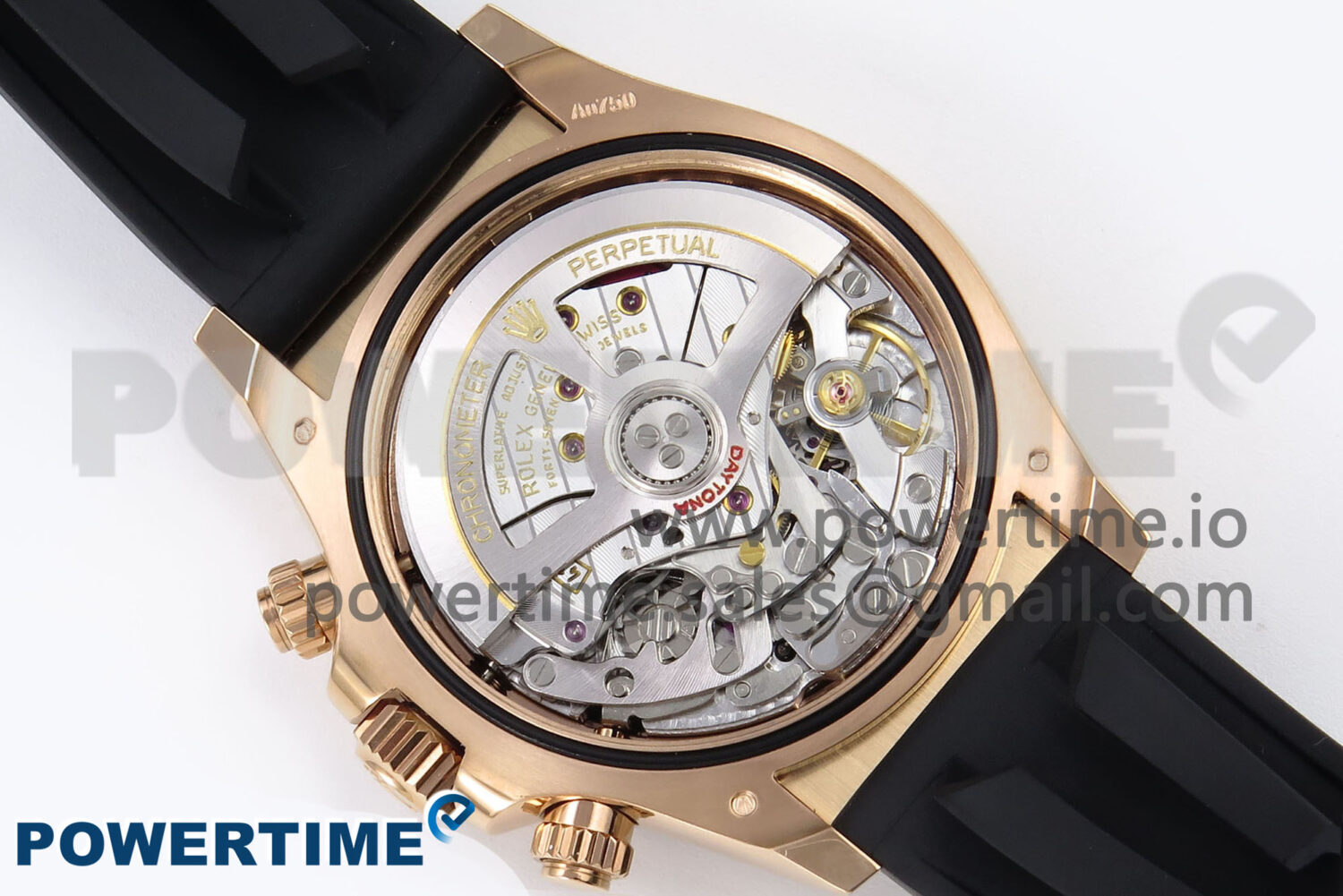 Daytona 126515 APSF 1:1 Best Edition RG/Black Dial on Oysterflex Rubber Strap SH4131 (Gain Weight) - Image 10