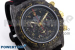 Daytona DIW Black Carbon DIWF Best Edition Black/Red Dial on Black Nylon Strap SH4130 - Image 3