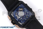 Square Bang Unico 42mm RG/Ceramic BBF 1:1 Best Edition Skeleton Dial on Blue Rubber Strap A1280 - Image 10