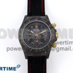 Daytona DIW Black Carbon DIWF Best Edition Black/Red Dial on Black Nylon Strap SH4130