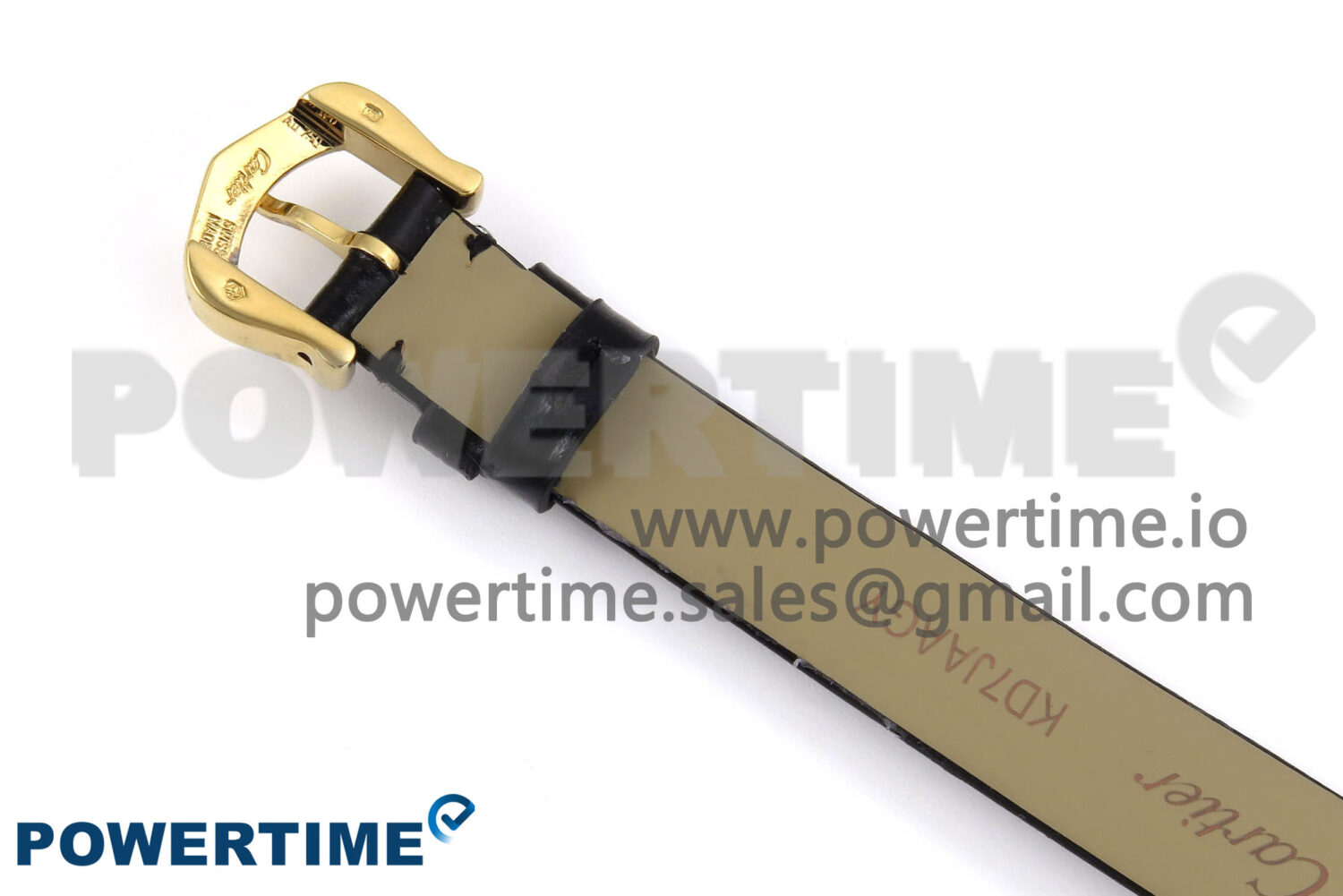 Baignoire Watch YG AF 1:1 Best Edition White Dial on Black Croco Strap RONDA Quartz - Image 13