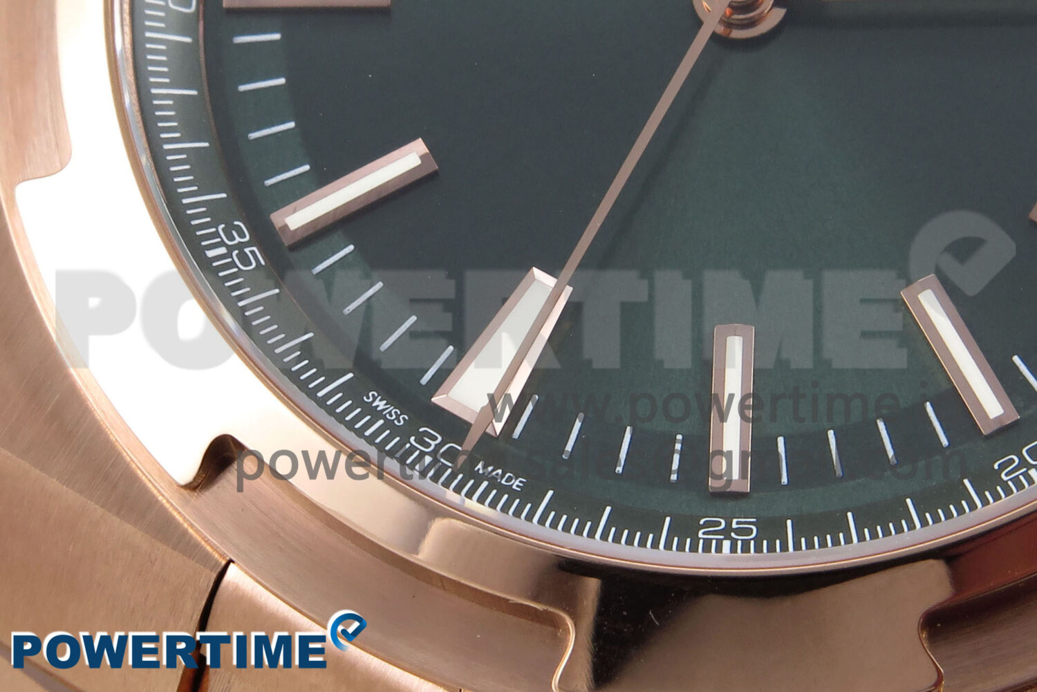 Overseas 4500V RG 8F 1:1 Best Edition Green Dial on RG Bracelet A5100 - Image 5