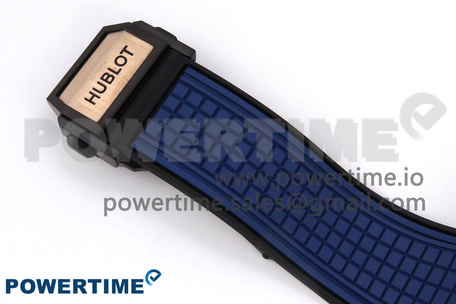 Square Bang Unico 42mm RG BBF 1:1 Best Edition Skeleton Dial on Blue Rubber Strap A1280 - Image 13
