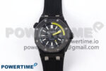 Royal Oak Offshore Diver 15706 Forged Carbon IPF Best Edition on Rubber Strap MIYOTA 9015