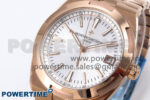 Overseas 4500V RG 8F 1:1 Best Edition White Dial on RG Bracelet A5100 - Image 2