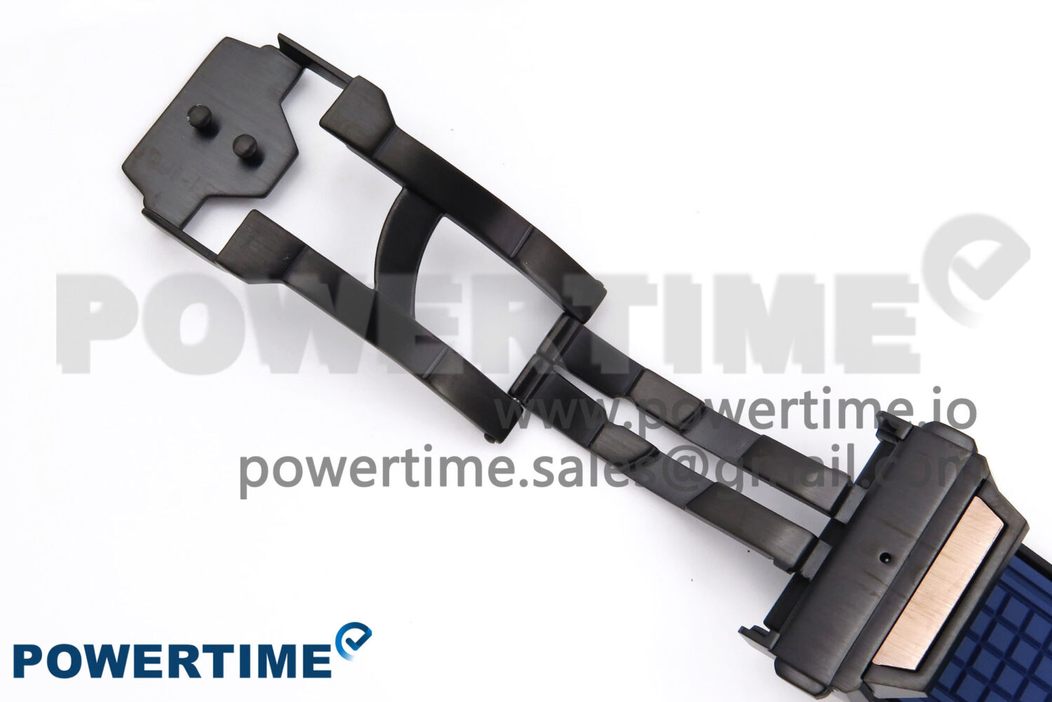 Square Bang Unico 42mm RG/Ceramic BBF 1:1 Best Edition Skeleton Dial on Blue Rubber Strap A1280 - Image 15
