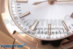 Overseas 4500V RG 8F 1:1 Best Edition White Dial on RG Bracelet A5100 - Image 5