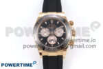 Daytona 126515 APSF 1:1 Best Edition Black/RG Stick Dial on Oysterflex Rubber Strap SH4131 (Gain Weight)