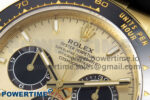 Daytona 126518LN APF 1:1 Best Edition 904L Steel YG Dial on Black Rubber Strap DD4131 - Image 6