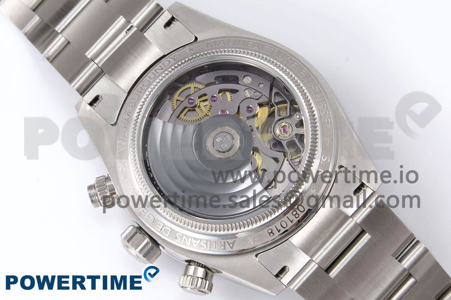 Daytona Scona SS ADGF Best Edition Purple Dial on SS Bracelet SA4130 - Image 6