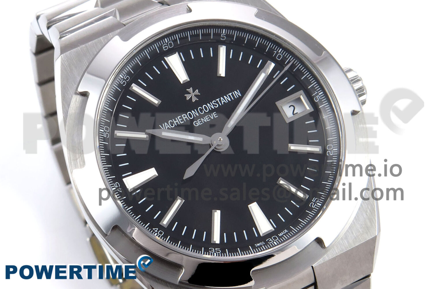 Overseas 4500V SS 8F 1:1 Best Edition Brown Dial on SS Bracelet A5100 - Image 3