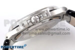 Nautilus 5712 SS PPF 1:1 Best Edition Gray Dial Diamonds Bezel on Black Leather Strap A240 Super Clone V2 - Image 7