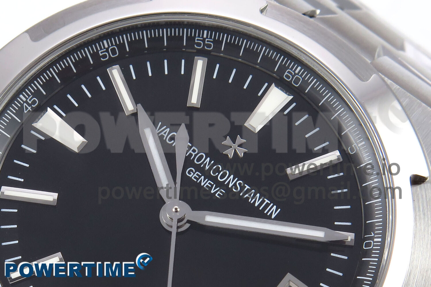 Overseas 4500V SS 8F 1:1 Best Edition Brown Dial on SS Bracelet A5100 - Image 4