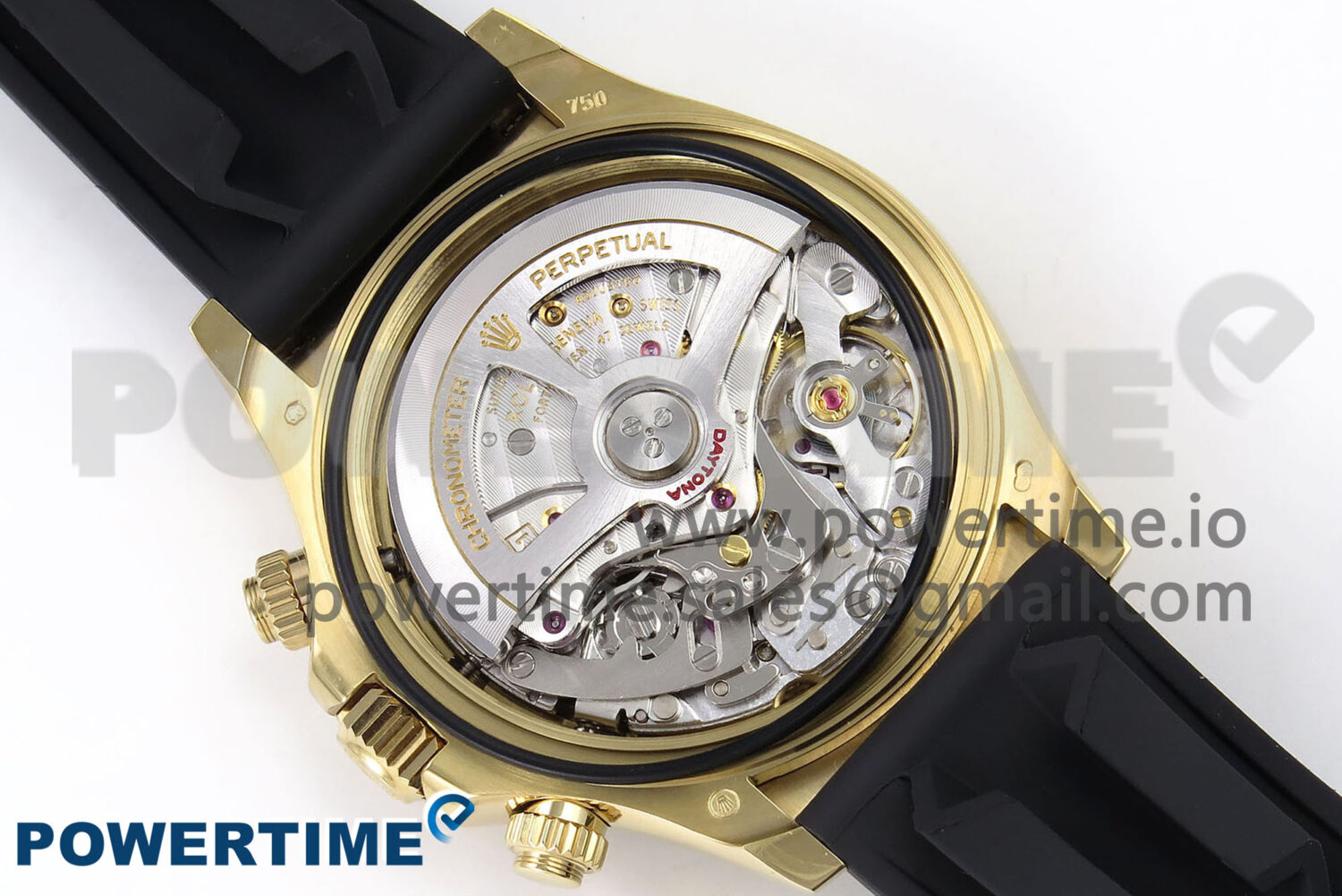 Daytona 126518LN APF 1:1 Best Edition 904L Steel YG Dial on Black Rubber Strap DD4131 - Image 9