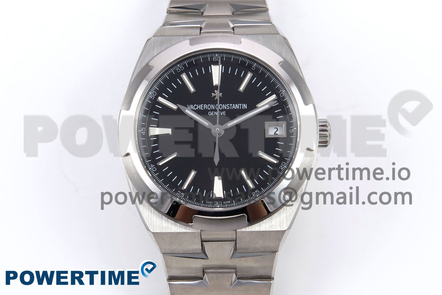Overseas 4500V SS 8F 1:1 Best Edition Brown Dial on SS Bracelet A5100 - Image 1