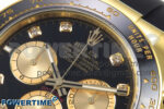Daytona 116518 APSF 1:1 Best Edition Black/YG Dial on Oysterflex Rubber Strap SH4131 (Gain Weight) - Image 4