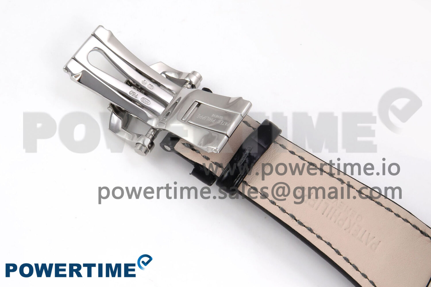 Nautilus 5712 SS PPF 1:1 Best Edition Gray Dial Diamonds Bezel on Black Leather Strap A240 Super Clone V2 - Image 12