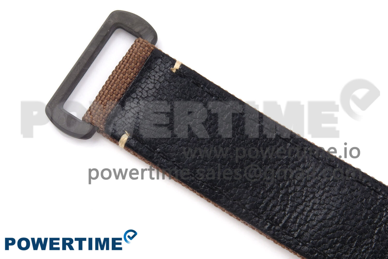 Daytona DIW White Carbon DIWF Best Edition Cream/Brown Dial on Brown Nylon Strap - Image 13