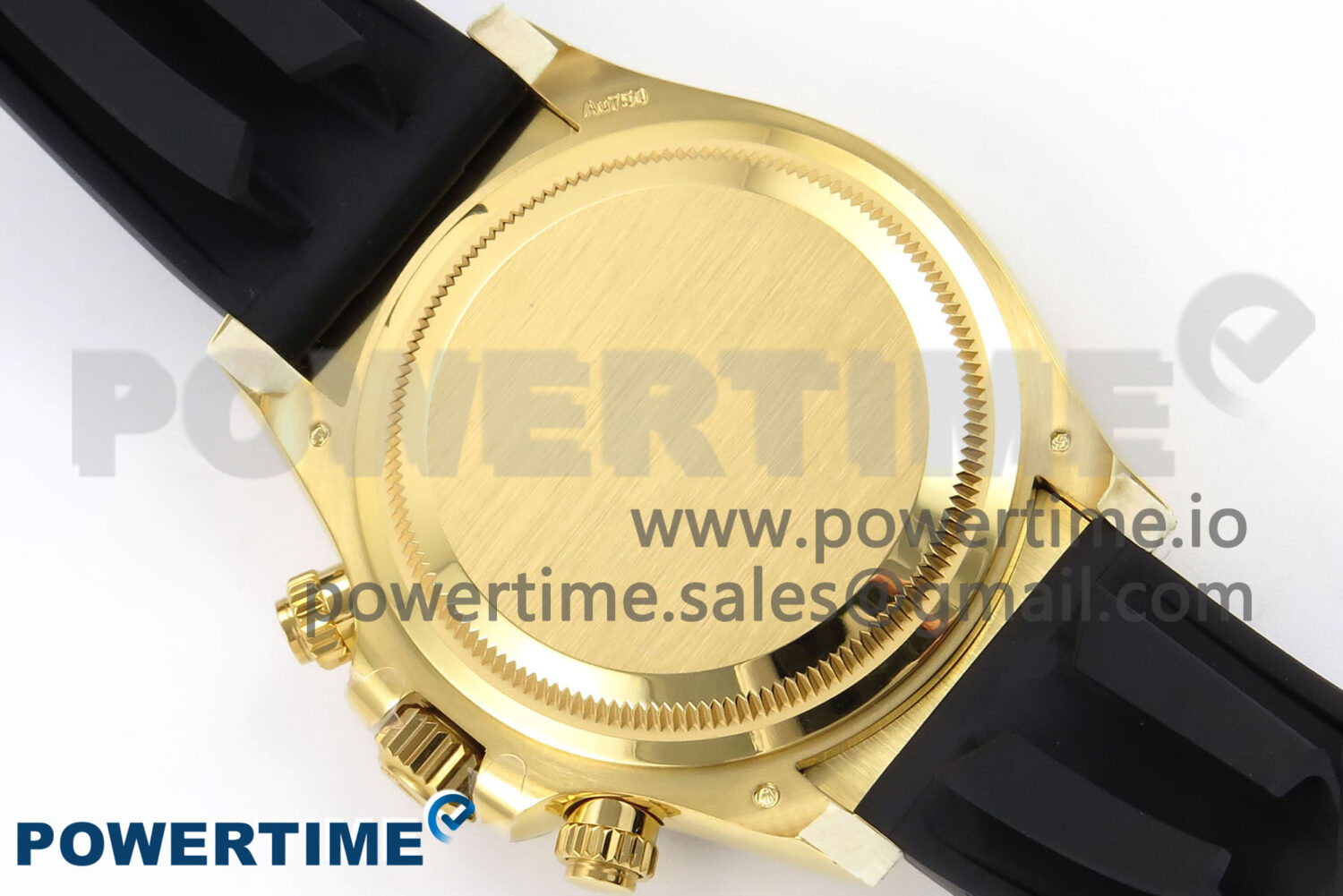 Daytona 116518 APSF 1:1 Best Edition Black/YG Dial on Oysterflex Rubber Strap SH4131 (Gain Weight) - Image 8