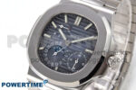 Nautilus 5712-1A 001 PPF 1:1 Best Edition Blue Dial on SS Bracelet PPF240 V3 - Image 2