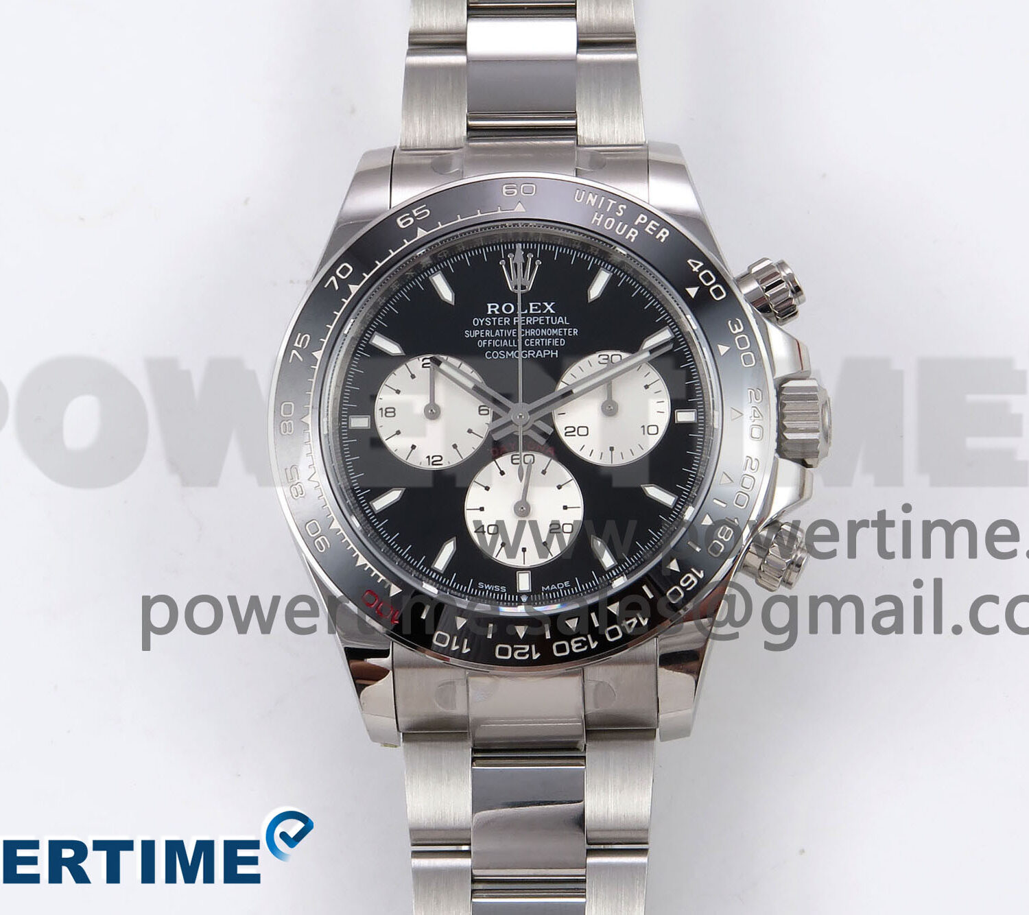 Daytona 2023 126529 Le Mans APSF 1:1 Best Edition Black Dial On 904L SS Case and Bracelet SH4132