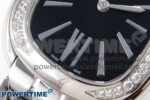 Serpenti Seduttori Watch SS BVF 1:1 Best Edition Black Dial Diamonds Bezel on SS Bracelet Swiss Quartz - Image 5