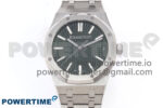 Royal Oak 41mm 15510 “50th Anniversary” SS IPF 1:1 Best Edition Green Textured Dial on SS Bracelet SA4302 Super Clone