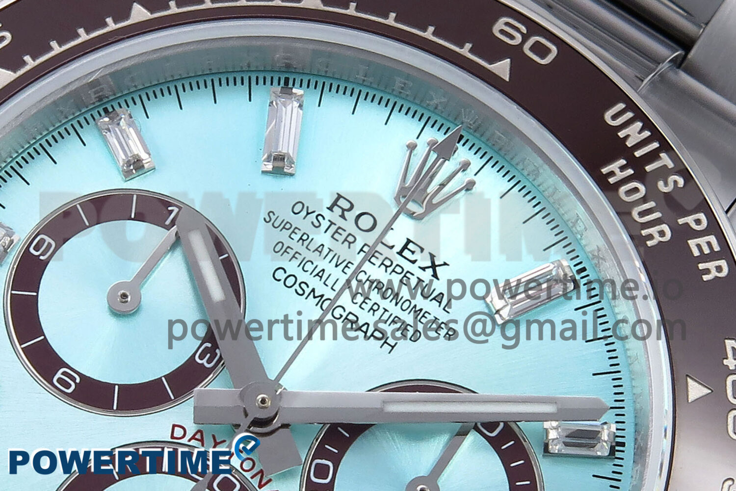Daytona 126506 QF 1:1 Best Edition Ice Blue Dial Crystal Marker on SS/YG Braclet SH4131 V6 (Gain Weight） - Image 4