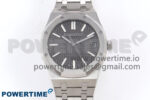 Royal Oak 41mm 15510 “50th Anniversary” SS IPF 1:1 Best Edition Gray Textured Dial on SS Bracelet SA4302 Super Clone