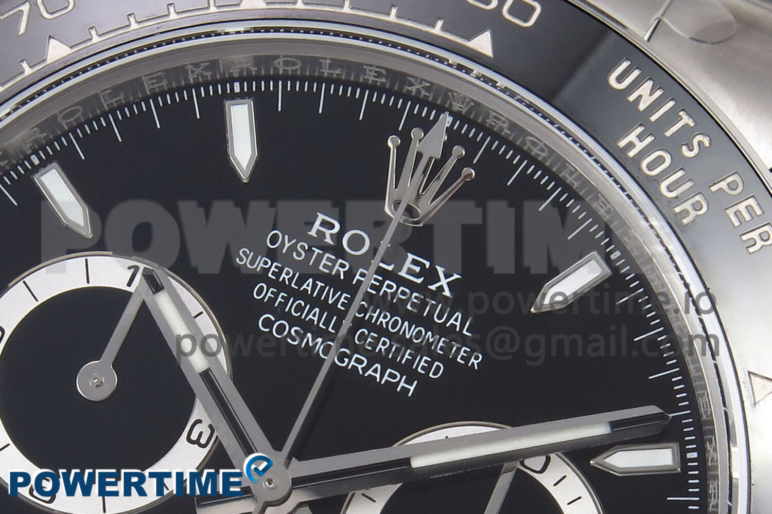 Daytona 126500 APF 1:1 Best Edition 904L Steel Black Dial on SS Oyster Bracelet DD4131 - Image 4