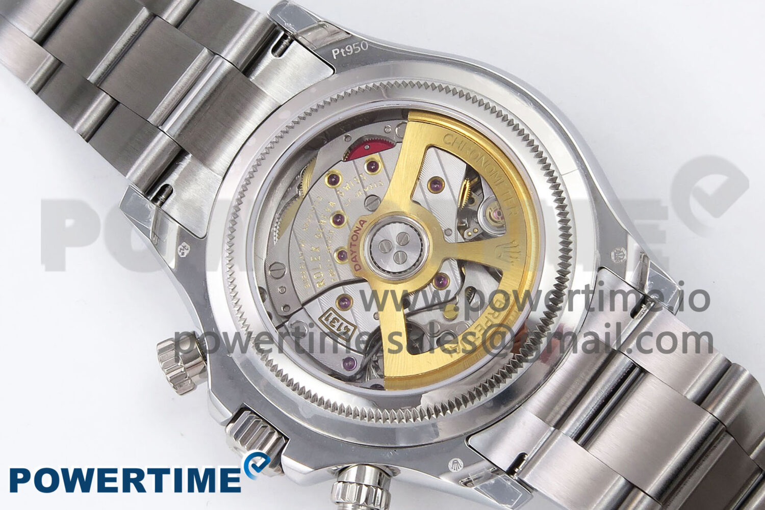 Daytona 126506 QF 1:1 Best Edition Ice Blue Dial Crystal Marker on SS/YG Braclet SH4131 V6 (Gain Weight） - Image 9