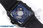 Square Bang Unico 42mm Ti/Ceramic BBF 1:1 Best Edition Skeleton Dial on Blue Rubber Strap A1280 - Image 9