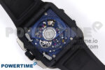 Square Bang Unico 42mm Ti BBF 1:1 Best Edition Skeleton Dial on Blue Rubber Strap A1280 - Image 9