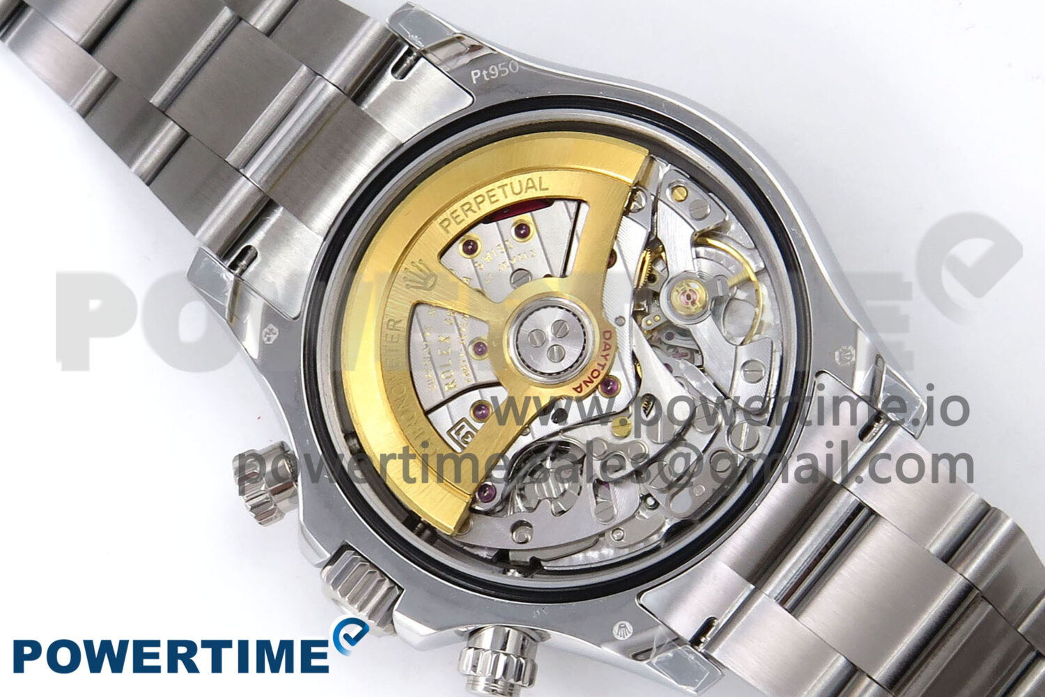 Daytona 126506 QF 1:1 Best Edition Ice Blue Dial Lume Marker on SS/YG Braclet SH4131 V6 (Gain Weight） - Image 8