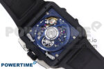 Square Bang Unico 42mm Ti/Ceramic BBF 1:1 Best Edition Skeleton Dial on Blue Rubber Strap A1280 - Image 10