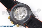 Daytona DIW Black Carbon DIWF Best Edition Blue Dial on Orange Nylon Strap SH4130 - Image 10