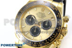 Daytona 126518 APSF 1:1 Best Edition YG/Black Dial on Oysterflex Rubber Strap SH4131 (Gain Weight) - Image 3