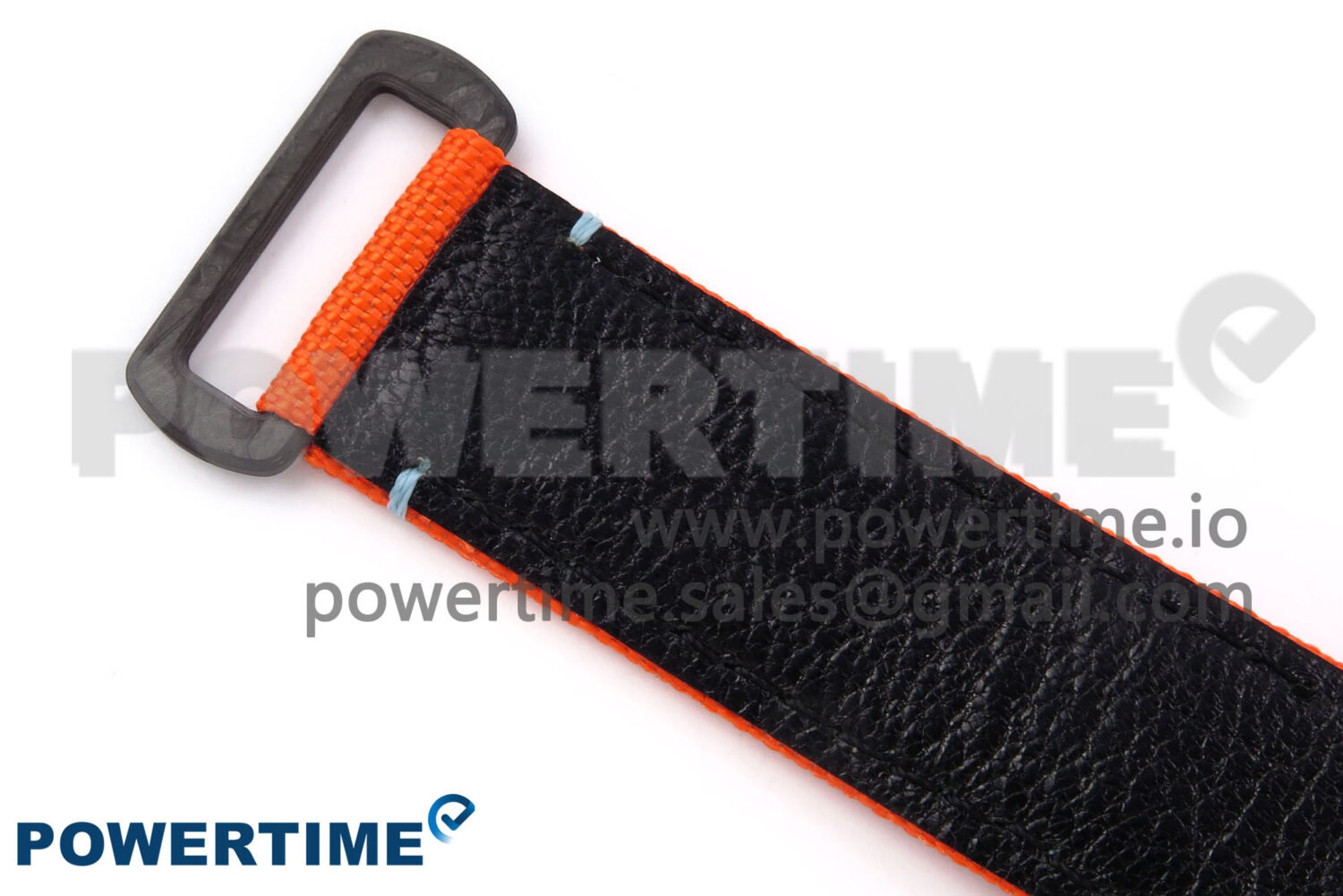 Daytona DIW Black Carbon DIWF Best Edition Blue Dial on Orange Nylon Strap SH4130 - Image 12