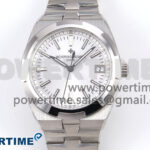 Overseas 4500V SS 8F 1:1 Best Edition White Dial on SS Bracelet A5100