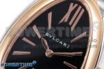 Serpenti Seduttori Watch RG/SS BVF 1:1 Best Edition Black Dial on RG/SS Bracelet Swiss Quartz - Image 4