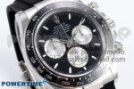 Daytona 126519 APSF 1:1 Best Edition Black/Silver Stick Dial on Oysterflex Rubber Strap SH4131 (Gain Weight) - Image 2